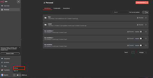 N8N Dashboard